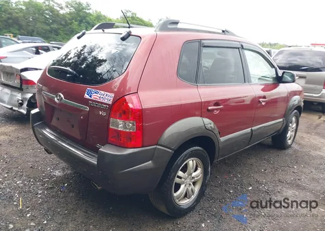 2007 Hyundai Tucson Limited/Se z USA, uszkodzony, nr VIN KM8JN72D47U564277